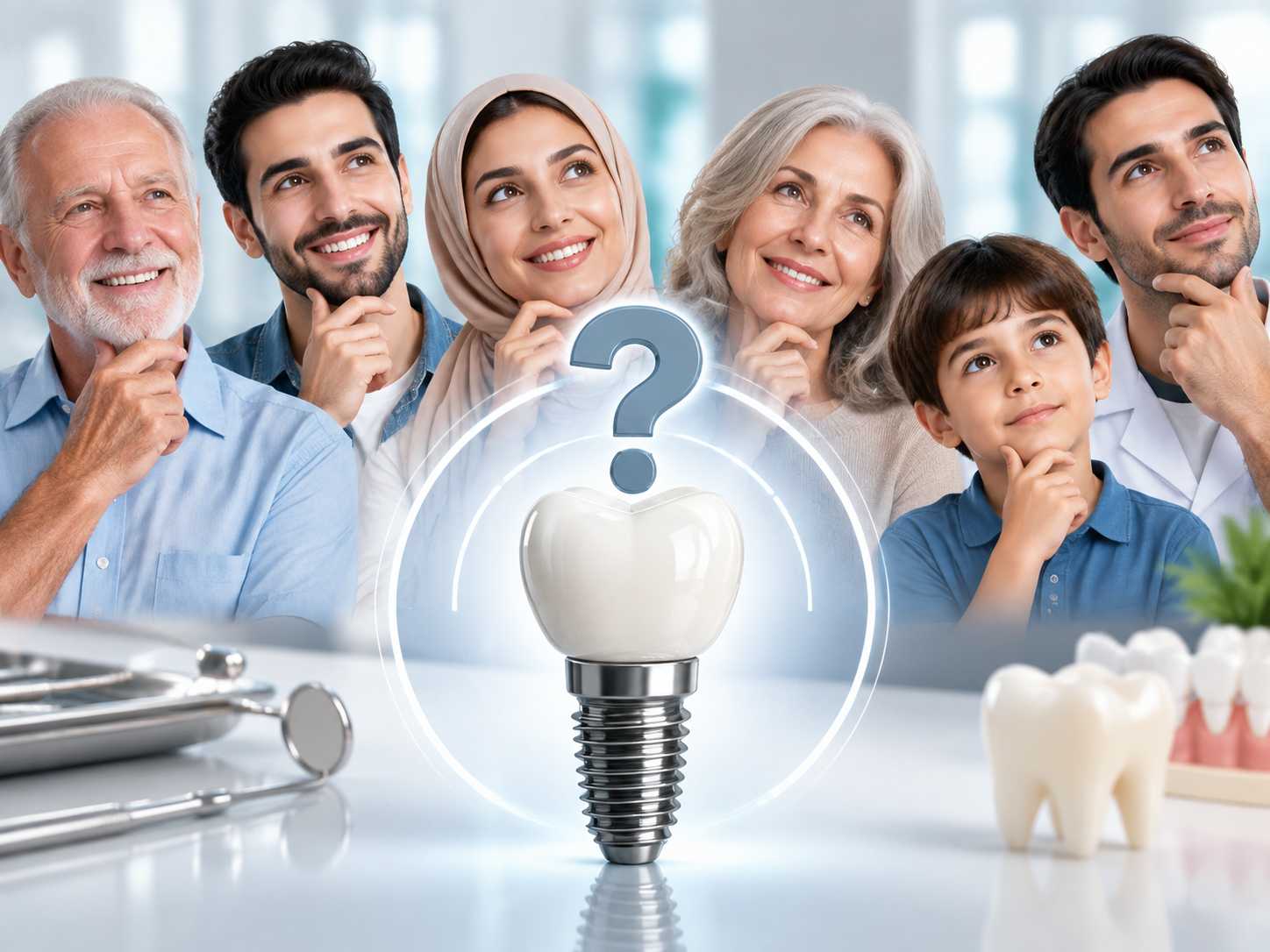 آیا همه افراد میتوانند ایمپلنت دندان انجام دهند